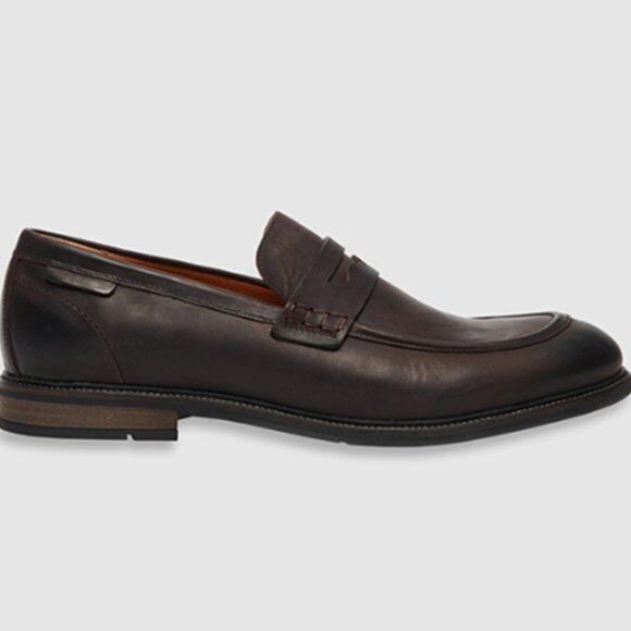 Rodd & Gunn Portobello Mocc Slip On Brown Penny Loafers ZX0518 Men 46/ US 13 - Picture 1 of 12